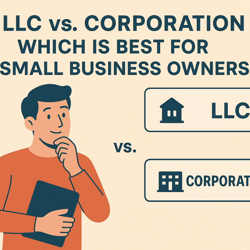 LLC vs. Corporation comparison