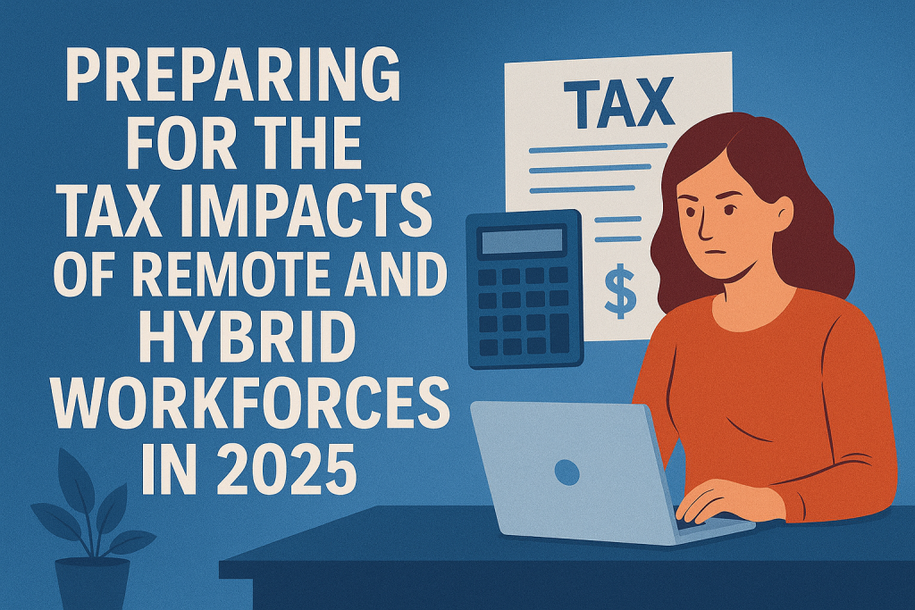 Preparing for the Tax Impacts of Remote and Hybrid Workforces in 2025