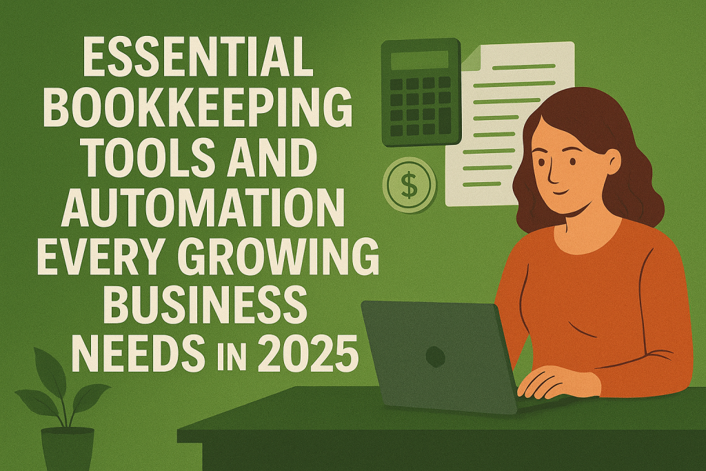 Essential Bookkeeping Tools and Automation Every Growing Business Needs in 2025